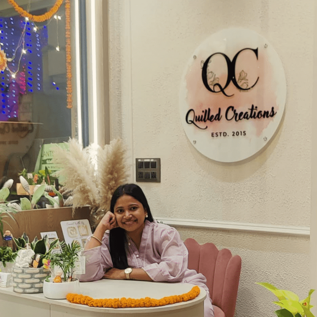 Nikasha Agarwal- Founder of Quilled Creations