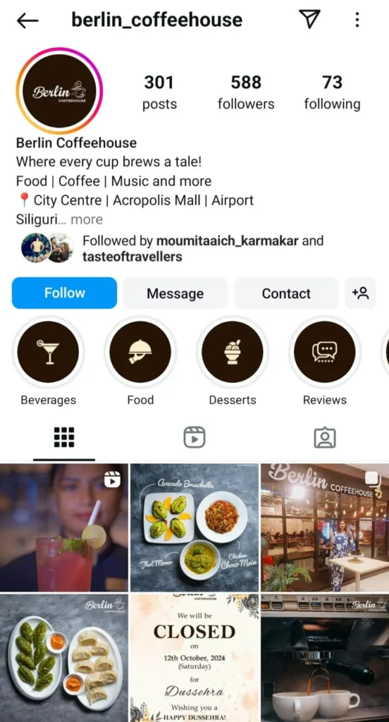 berlin coffee house insta page