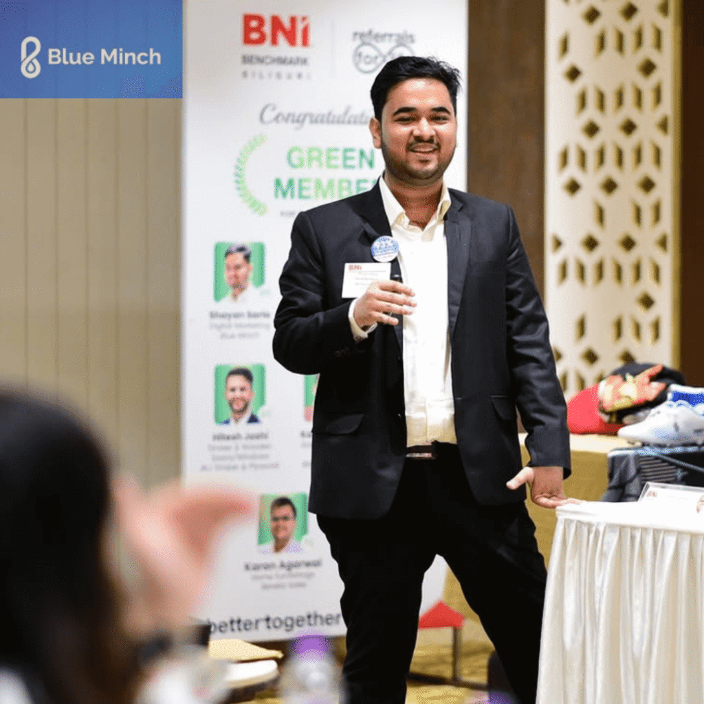 shaman saria, founder of blueminch