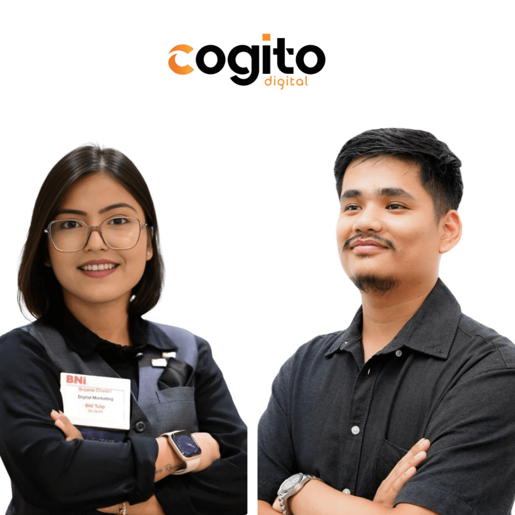 Srijana Chhetri and Umang Tamang, founders of Cogito Digital