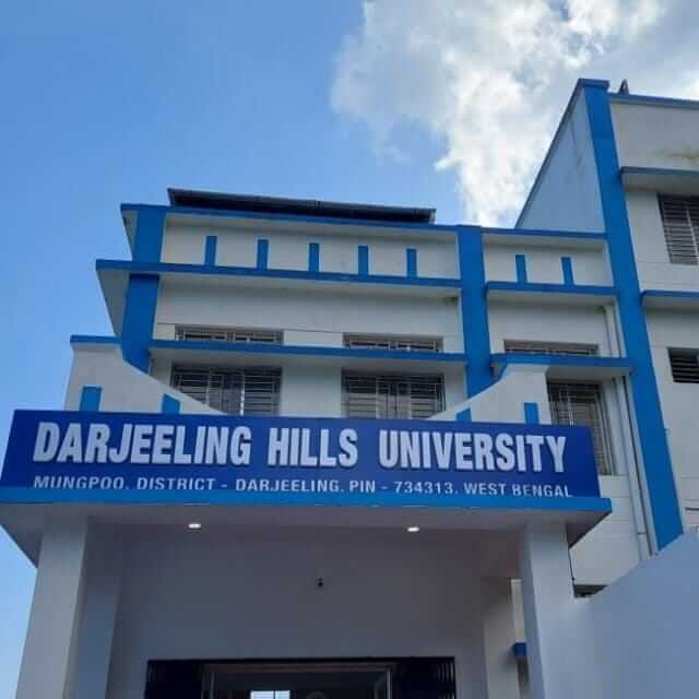 darjeeling hills university image
